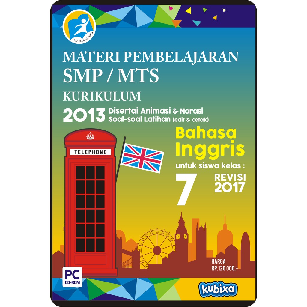 Jual CD MATERI PEMBELAJARAN BAHASA INGGRIS ENGLISH SMP MTS KELAS 7 ...