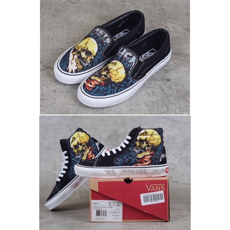 Vans x Metallica Sad Band True