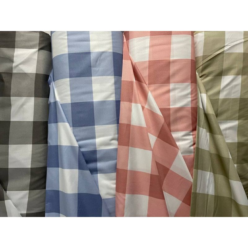 Jual Kain Microtex Meteran Polos Aesthetic dan Kotak kotak | Shopee ...