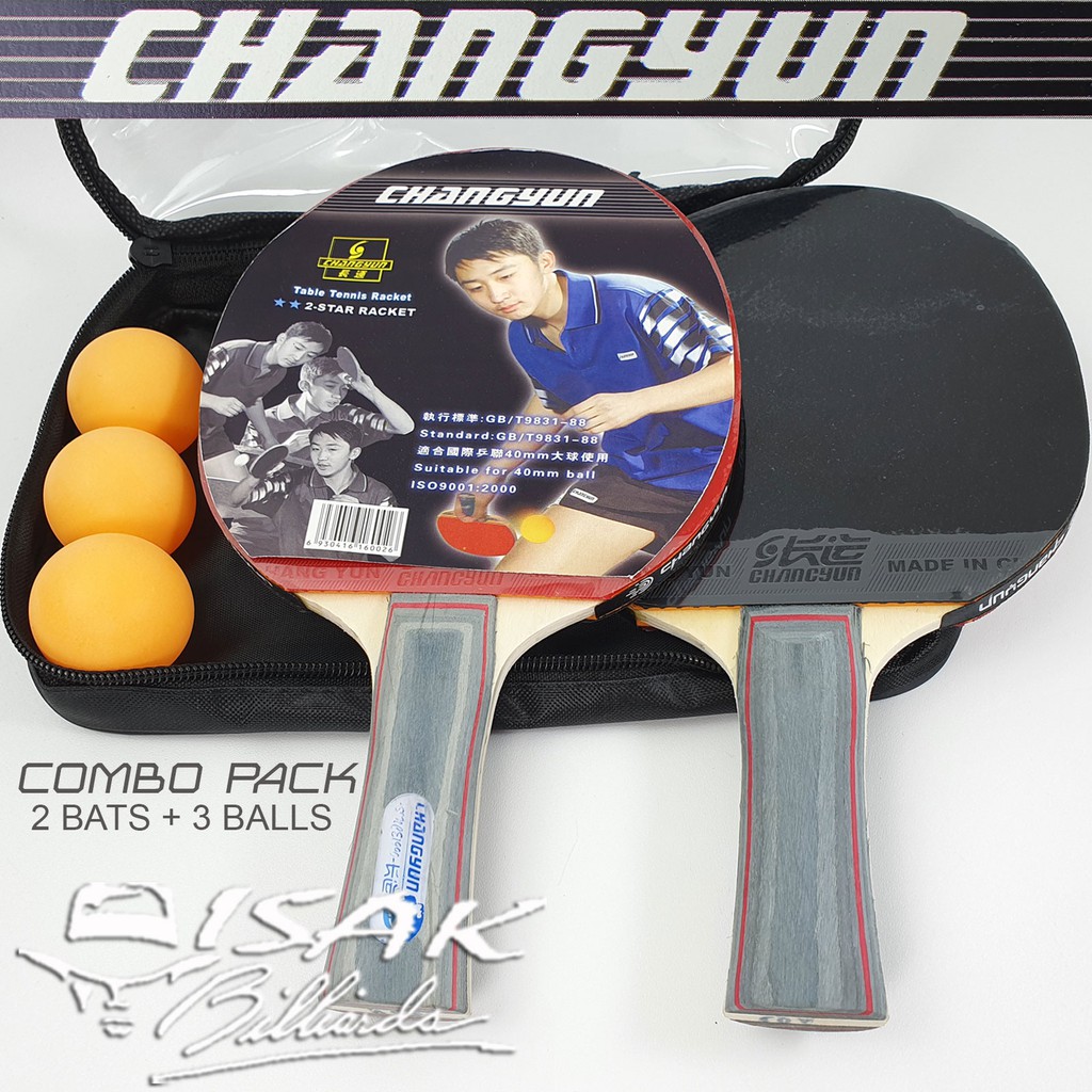Jual Ping Pong Bat Combo Pack - Table Tennis Bet Racket Tenis Meja ...