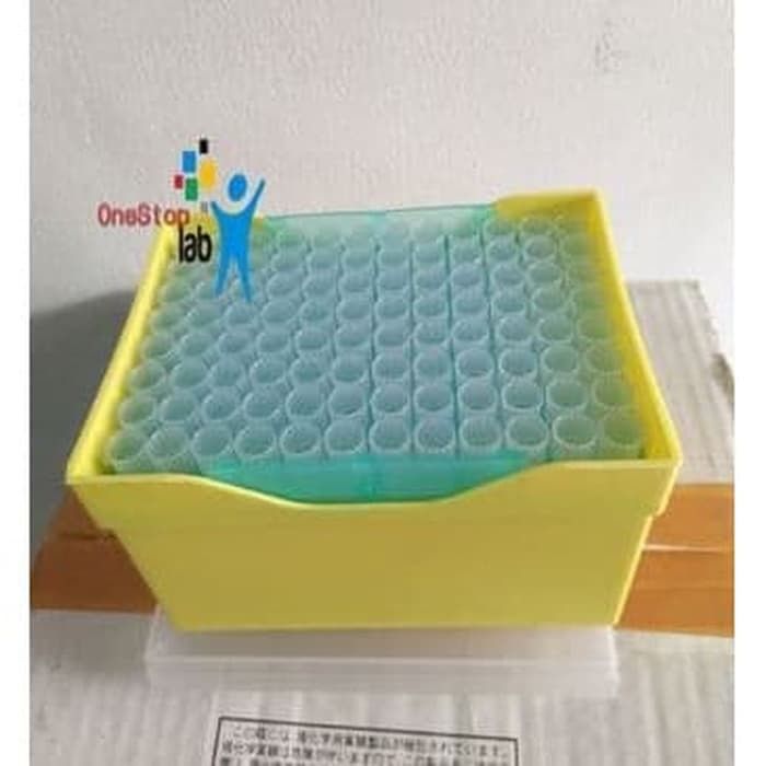 Jual KARTELL 9640 Blue Tips 100-1000 uL with rack 96 tip Autoclavable ...