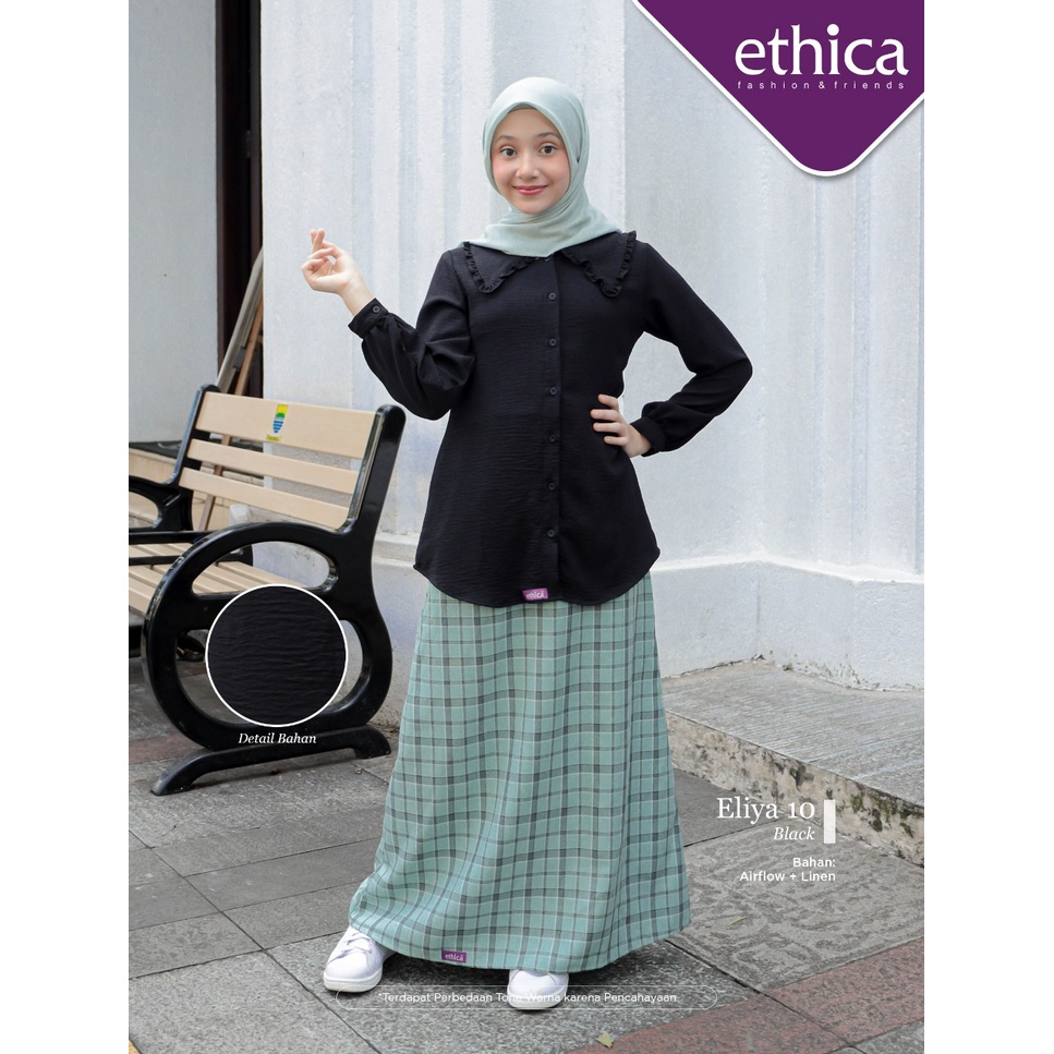 Jual Cod Busana Muslim Setelan Eliya 10 by Ethica New Arrival | Shopee ...