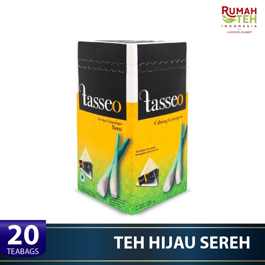 Jual Tasseo Calming Lemongrass 20 Bags - Premium Tea Bag | Shopee Indonesia