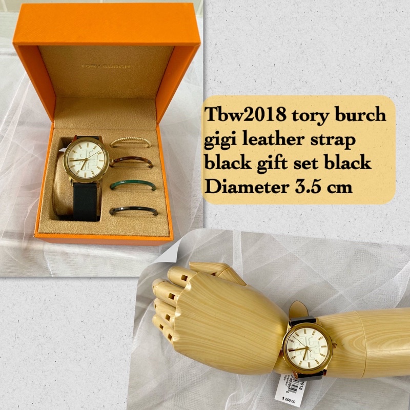 Jual jam tangan wanita tory burch original tbw2018 gigi set watch