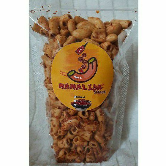 Jual Makaroni Bantet Makroni Bantet 250gr Cemilan Pedas Gurih Kriuk