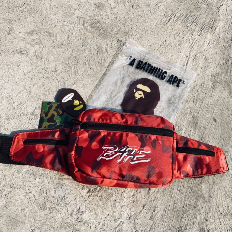 Waist bag bathing ape original hot sale