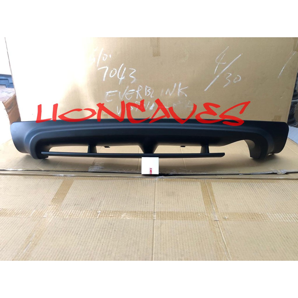 Jual Mugen Rear Diffuser for Type R Bumper Civic FD1 / FD2 - Plastic PP ...