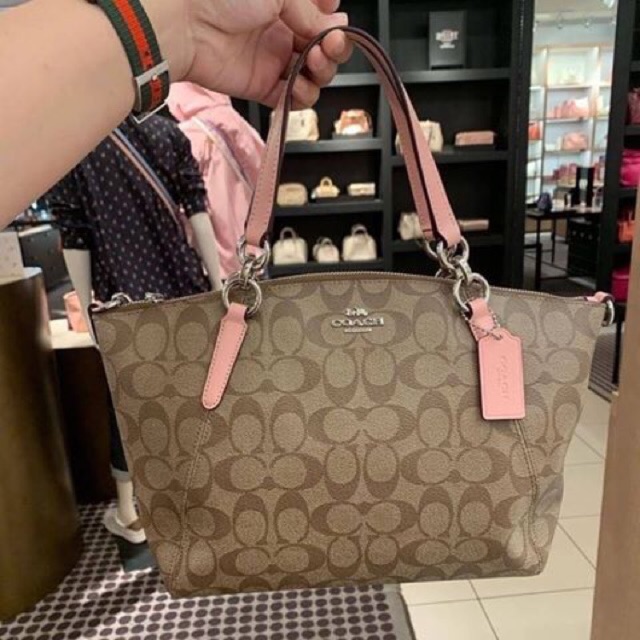 Coach f28989 small kelsey satchel in signature canvas hot sale
