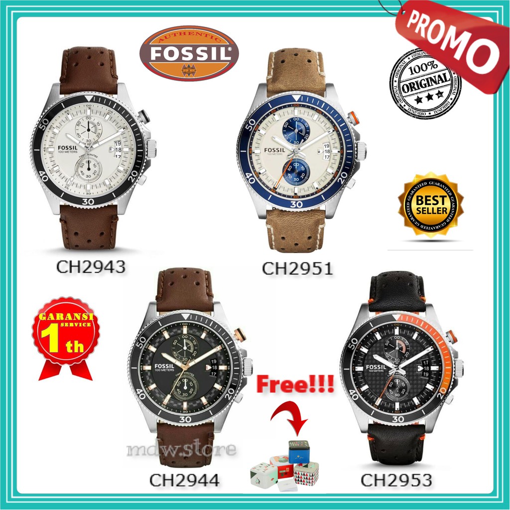 Fossil best sale wakefield ch2953