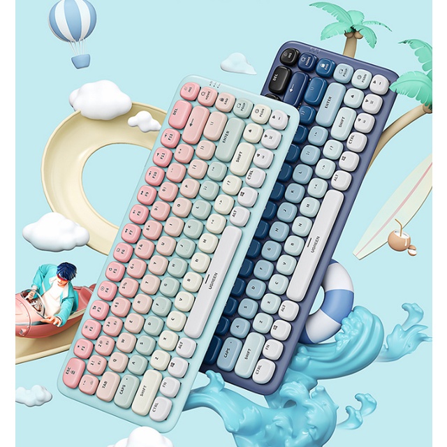 Jual Ugreen Keyboard Mechanical Brown Switch Wireless Bluetooth 5.0