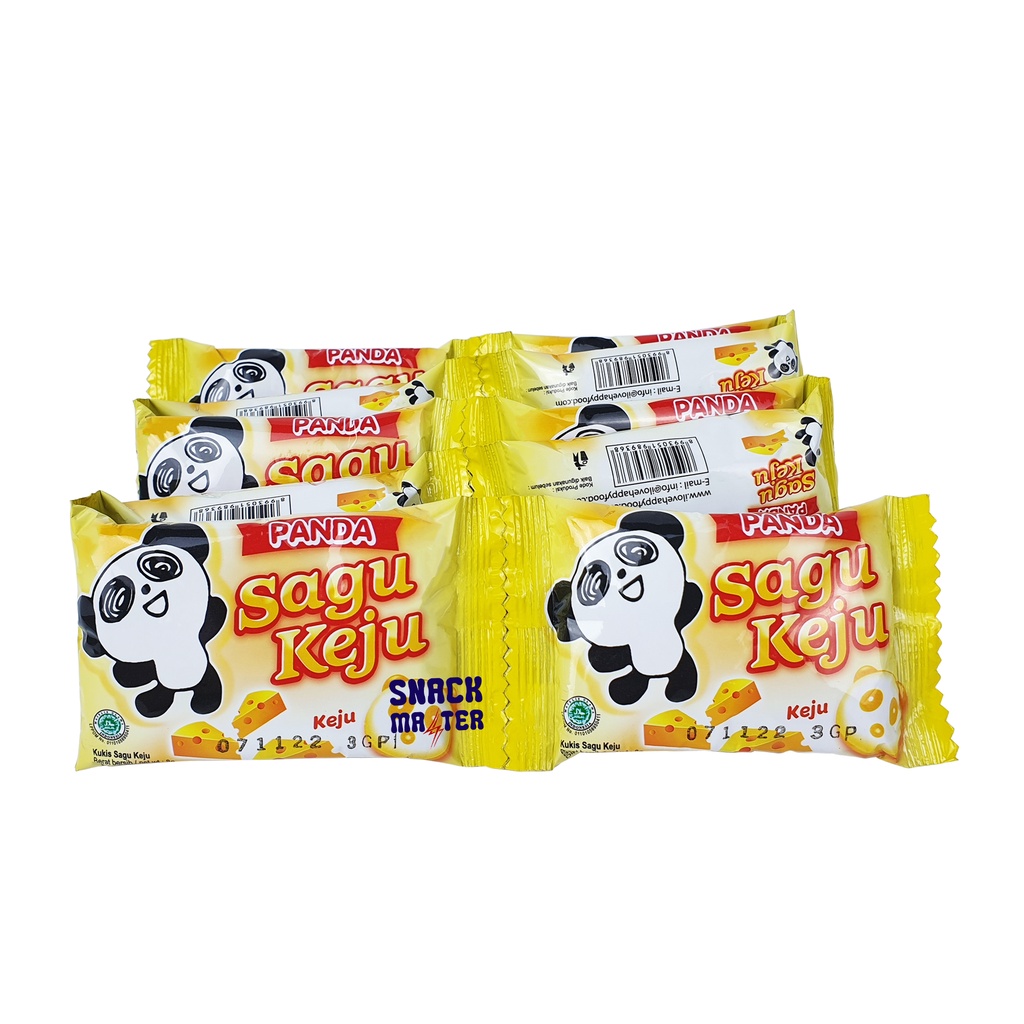 Jual Happy Time Panda Sagu Keju - Netto 10bks x 8gr | Shopee Indonesia