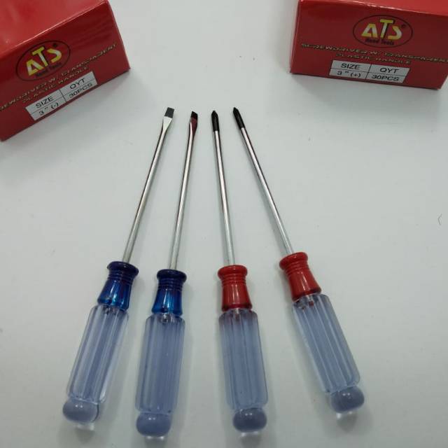 Jual obeng radio 3inch (+/-) obeng setting ATS | Shopee Indonesia