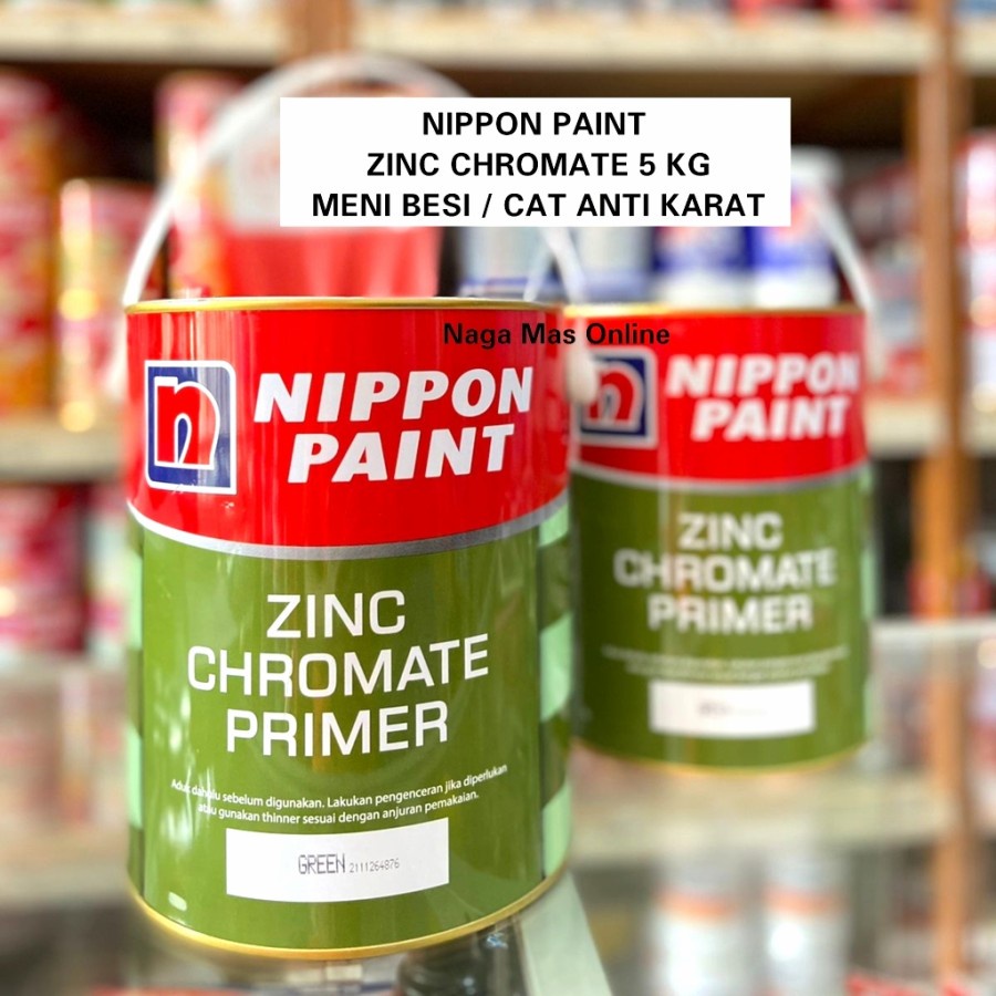 Jual MENI BESI NIPPON PAINT / ZINC CHROMATE NIPPON / ANTI KARAT HIJAU