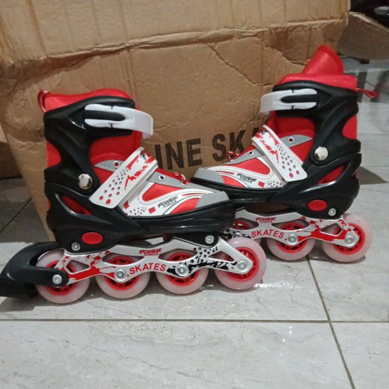 Jual sepatu roda power(roda bisa di rubah roda bajaj) | Shopee Indonesia
