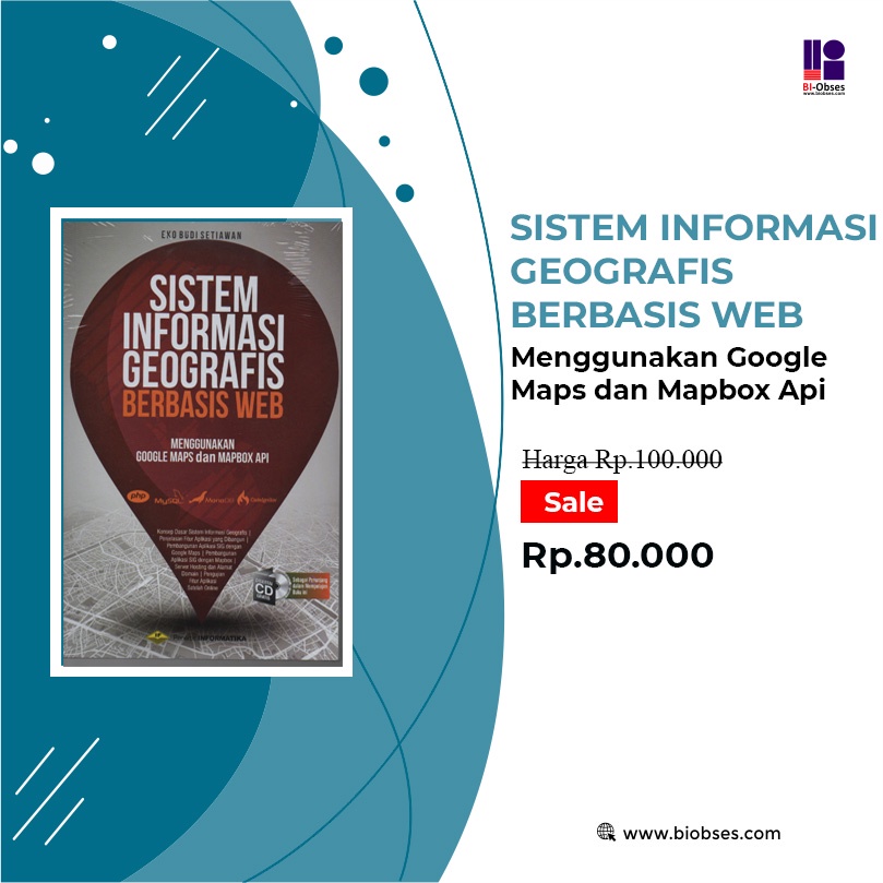 Jual Buku Sig Sistem Informasi Geografis Berbasis Web Menggunakan