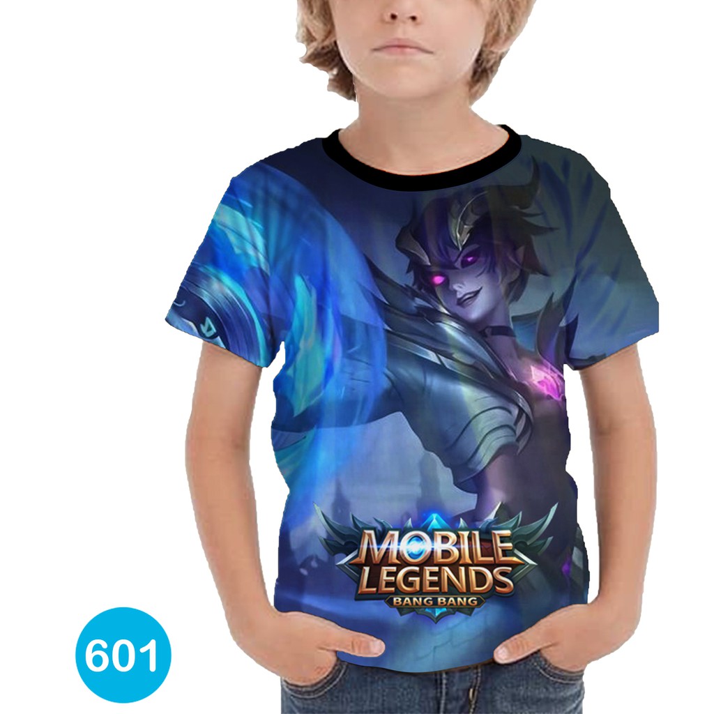 Jual Baju Mobile Legend Dyrroth 3D Baju Kartun Series Anak #601 ...