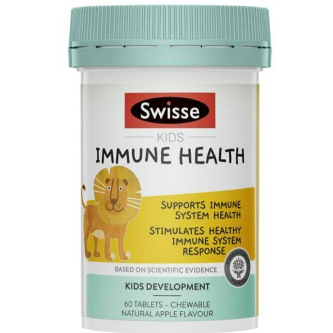 Jual SWISSE KIDS IMMUNE HEALTH 60 TABLET (VITAMIN IMMUNE ANAK) | Shopee ...