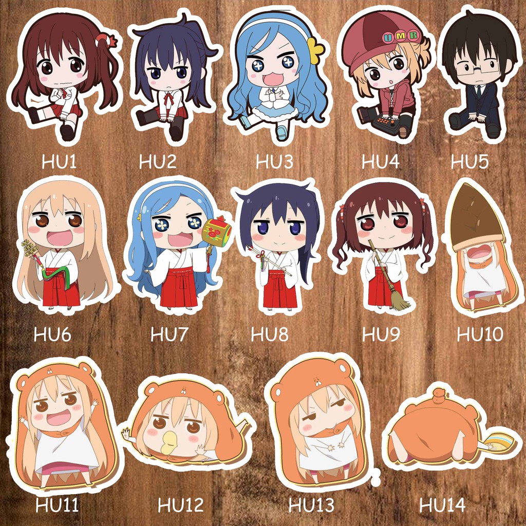 Jual sticker stiker anime lengkap Himouto Umaru chan seri 2 | Shopee ...