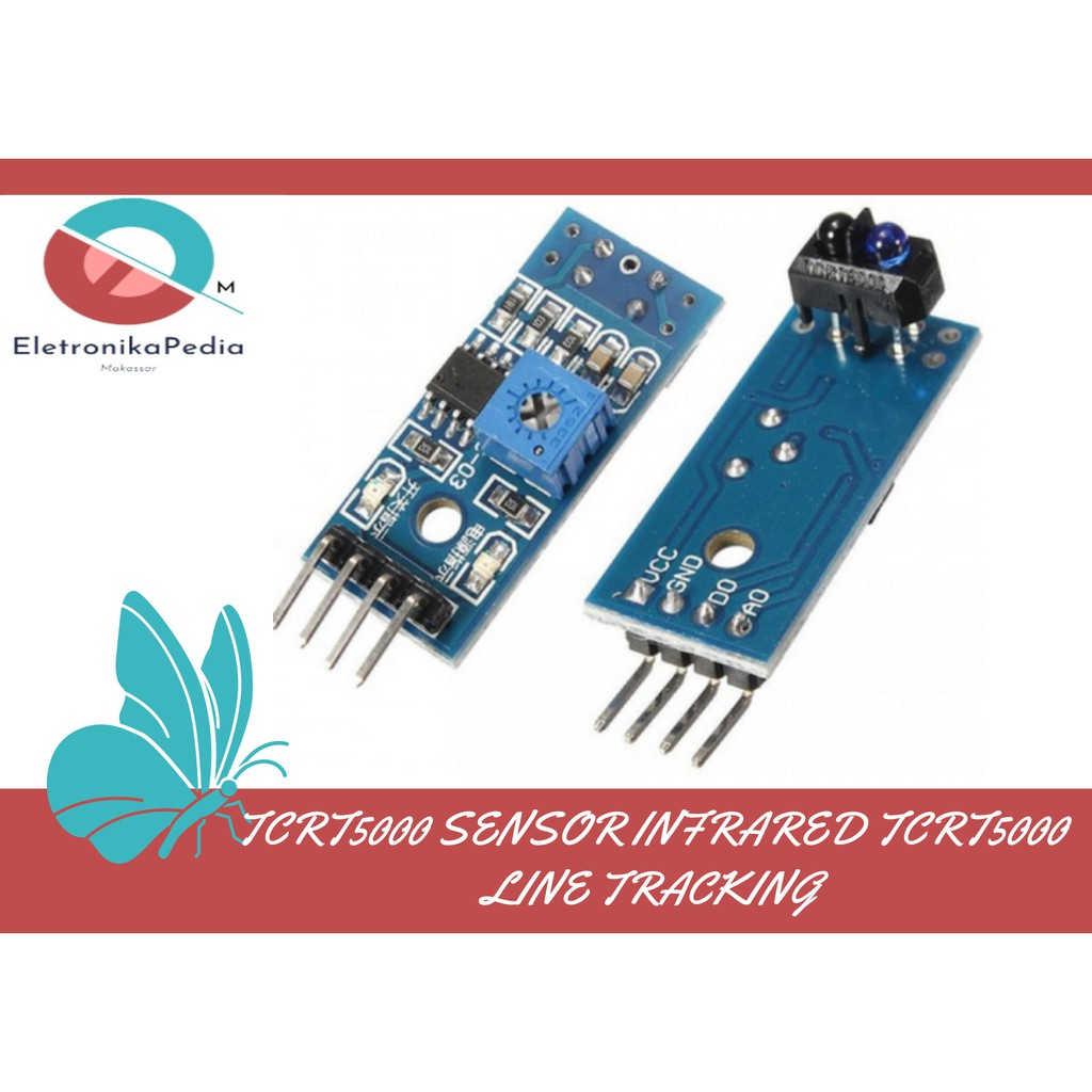 Jual TCRT5000 SENSOR INFRARED TCRT5000 LINE TRACKING | Shopee Indonesia