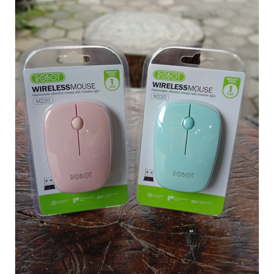 Jual MOUSE WIRELESS M220 Ultra Thin Invisible Light | Shopee Indonesia