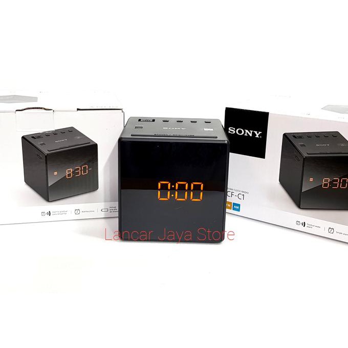 Jual Y8Ttr7I Radio Fm/Am Clock Digital Sony IcfC1 Radio Digital Icf