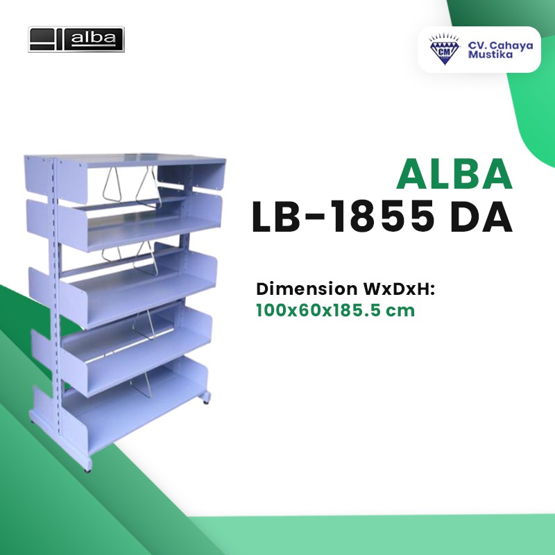 Jual Jual Rak Buku Perpustakaan/Rak Kabinet/Rak Kantor/Rak Besi Double ...