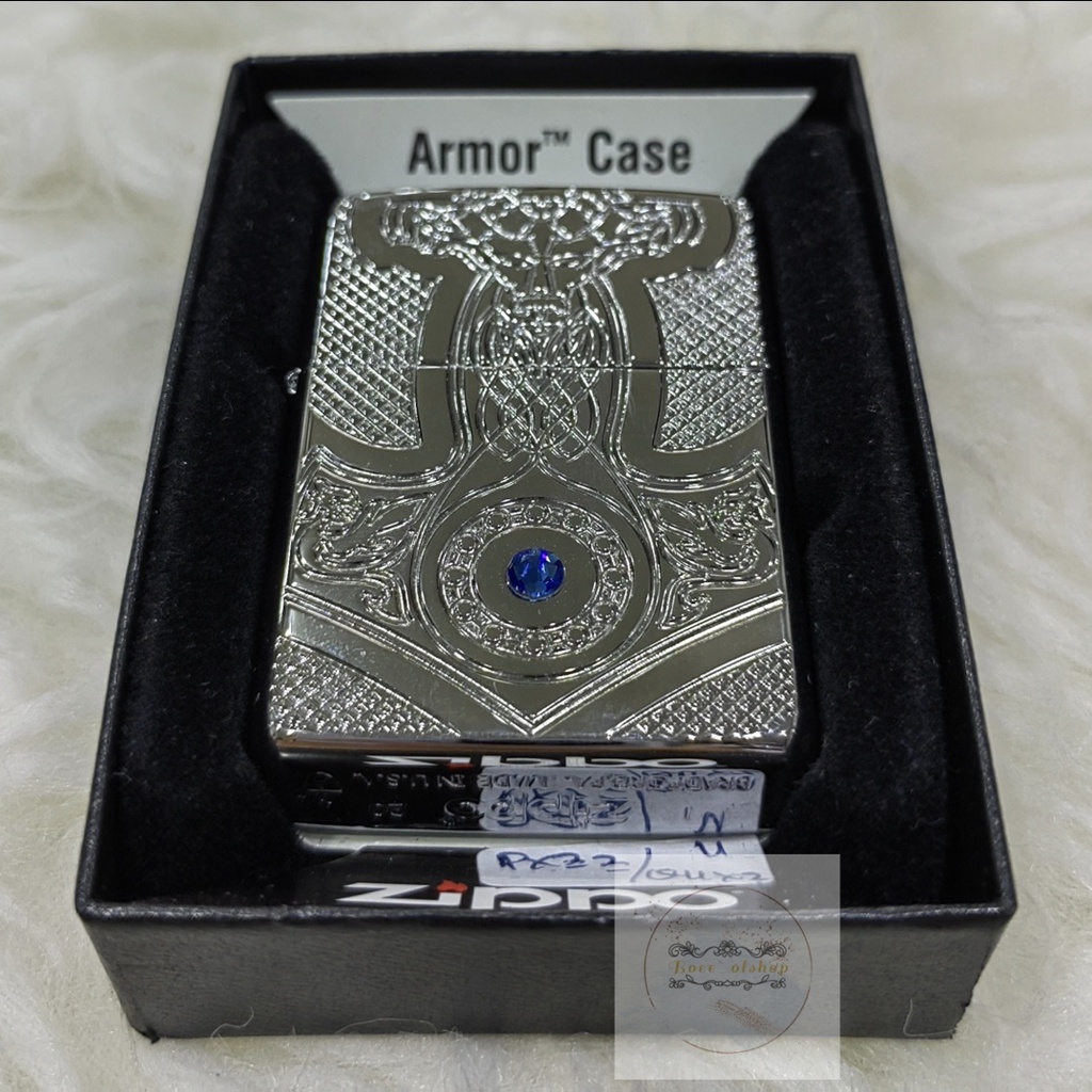 Jual ZIPPO LIGHTER ARMOR CASE ORIGINAL 49289 MEDIEVAL DESIGN Shopee