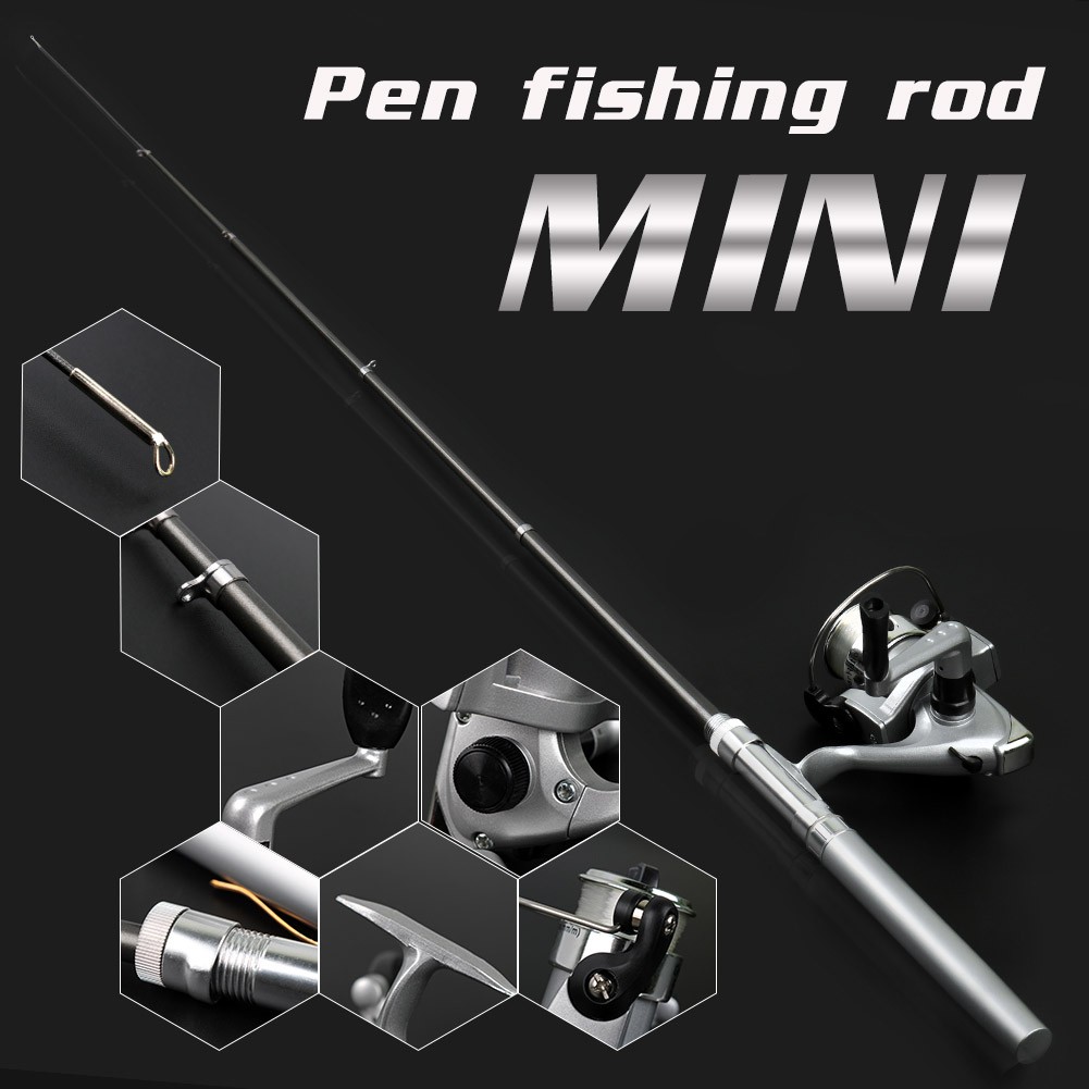 Jual Sougayilang Aluminium Alloy Pocket Pen Shape Fishing Rod Pole