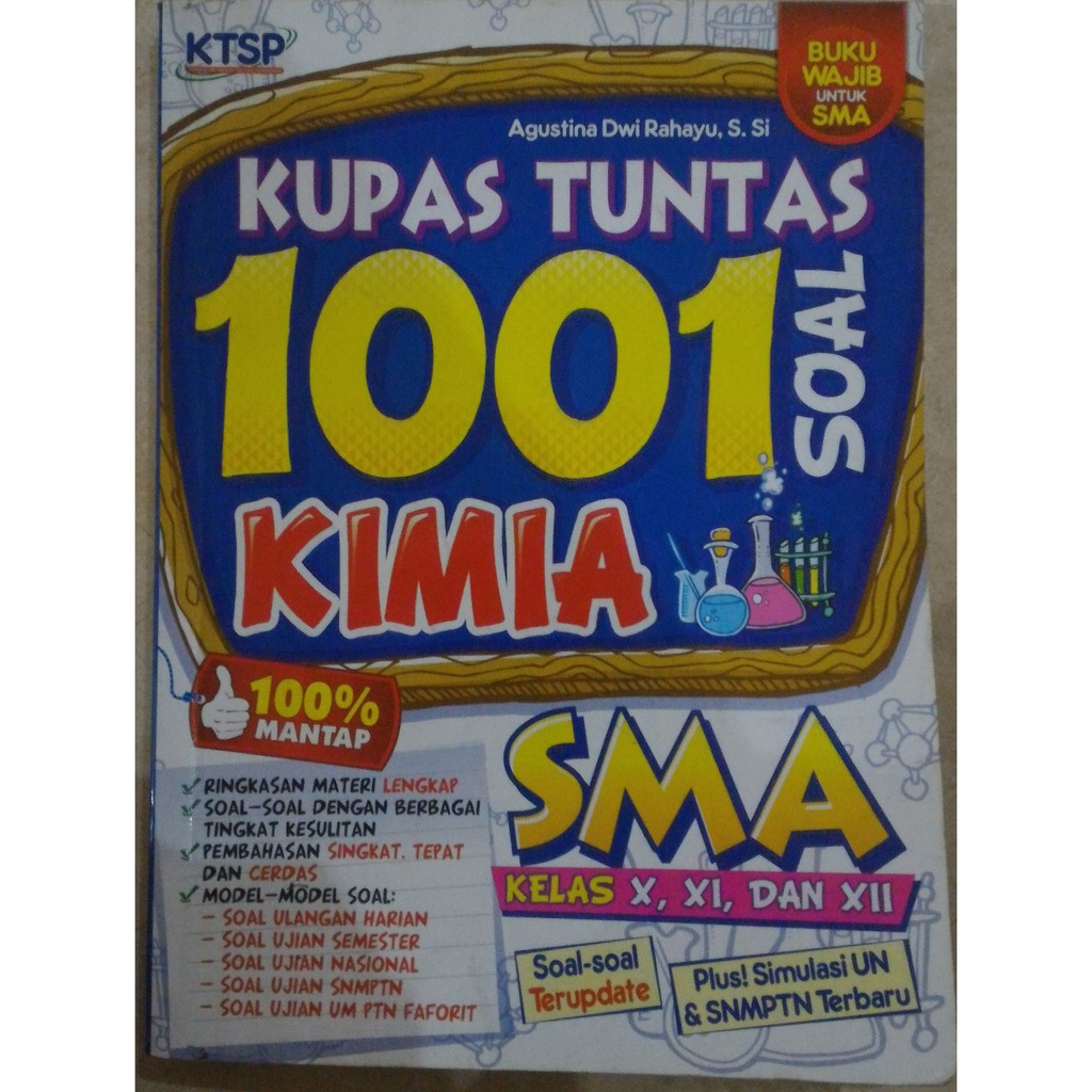 Jual Buku Kupas Tuntas Soal Kimia Sma Kelas X Xi Xii Ktsp