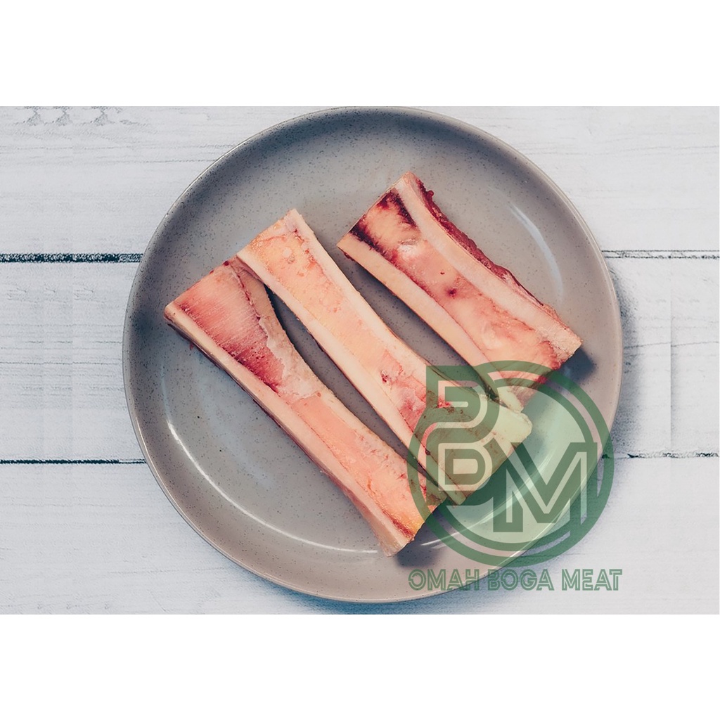 Jual Beef Marrow Bones Frozen 1kgtulang Sumsum Sapi Besar Halal