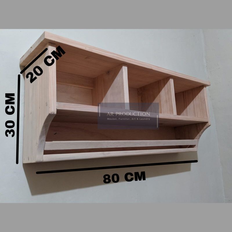 Jual rak ukuran panjang 120cm, kayu tebal 2cm | Shopee Indonesia