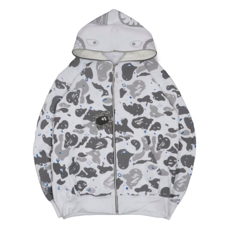 Bape hot sale shark reflective