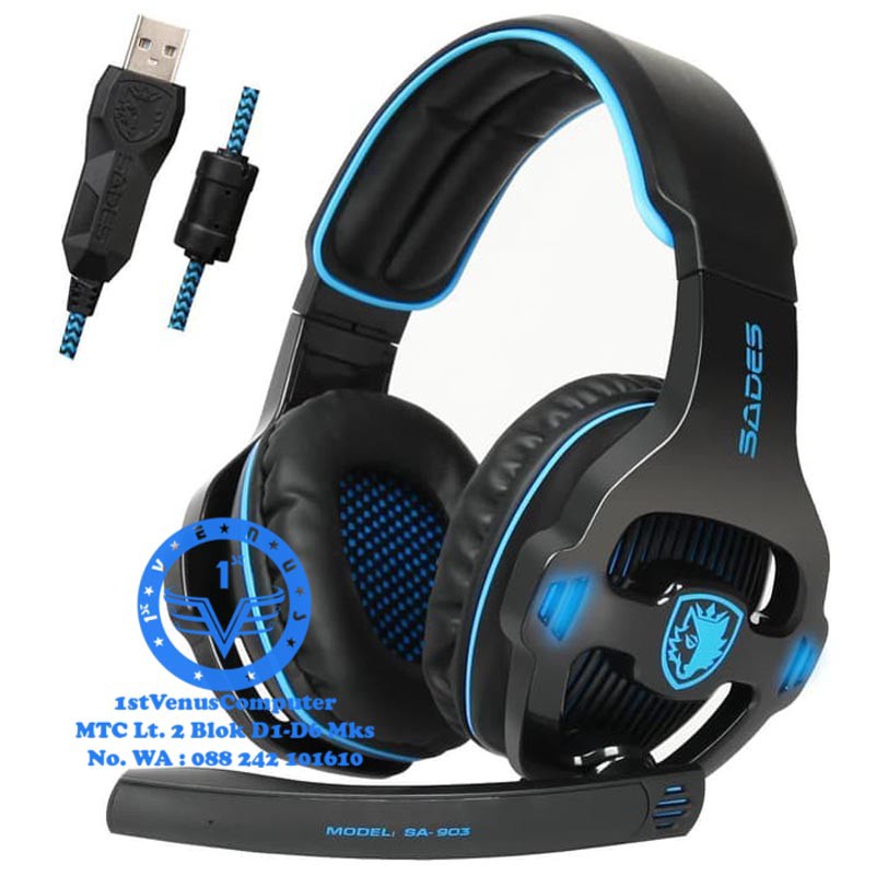 Jual Sades SA-918 Armor - Headset Gaming - Kota Balikpapan