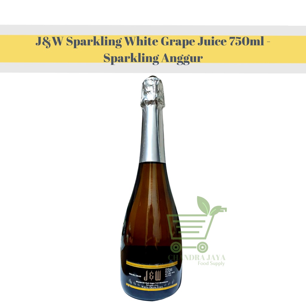 Jual J&W Sparkling White Grape Juice 750ml Sparkling Anggur Shopee