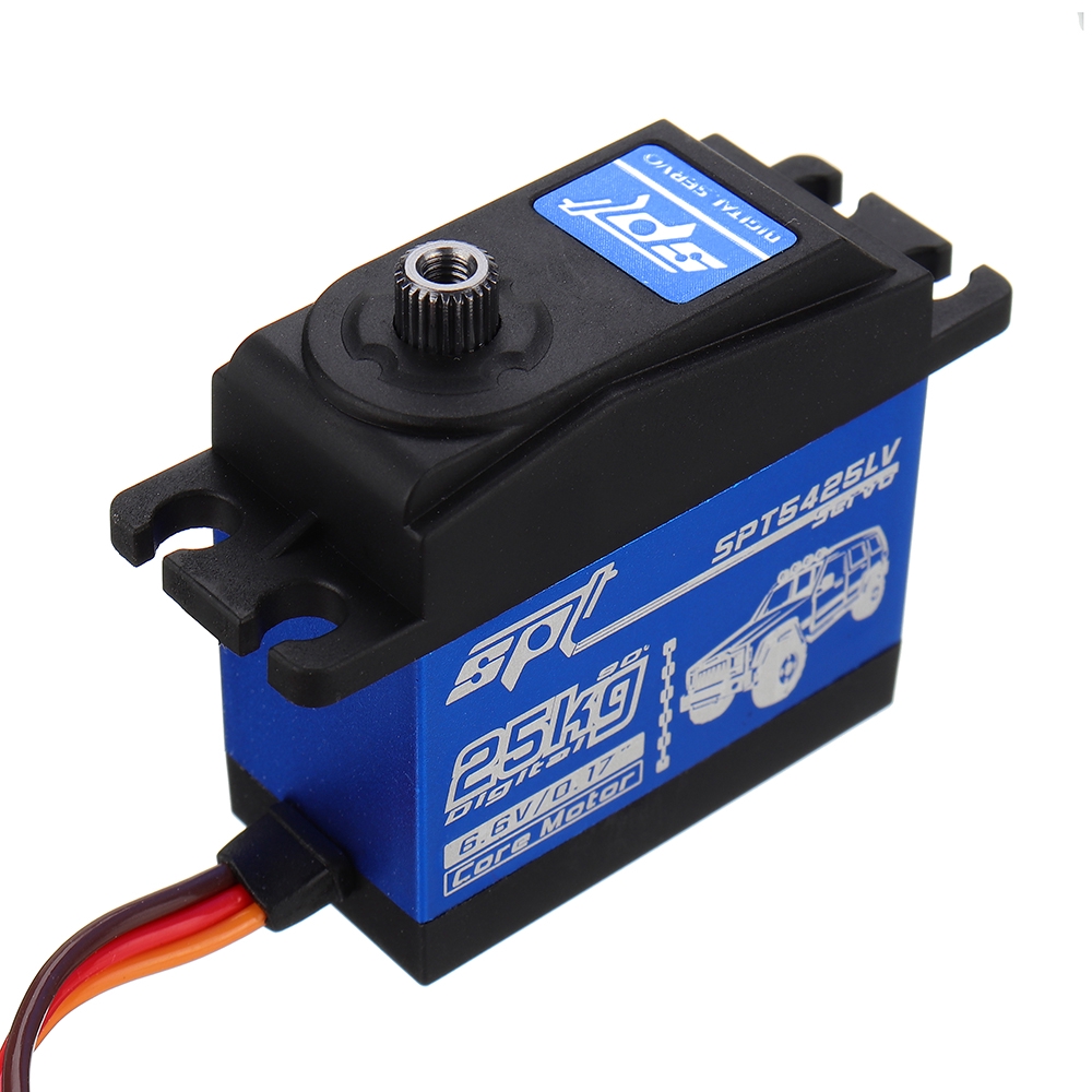 Jual Spt5425lv 25kg 90 Gear Servo Digital Torsi Besar Untuk Robot 1: 8 ...