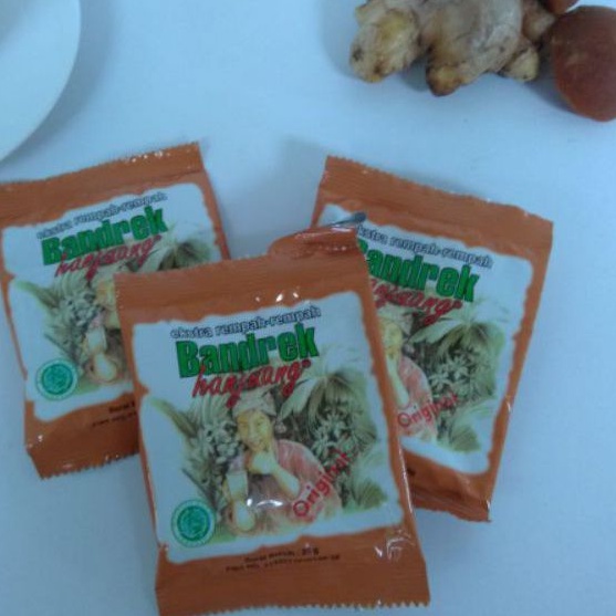 Jual Bandrek HANJUANG Original 10 sachet/bungkus Minuman tradisional