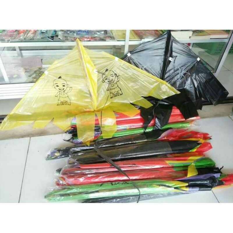 Jual Layangan Burung Layangan Inul Layangan Kelelawar plastik | Shopee ...