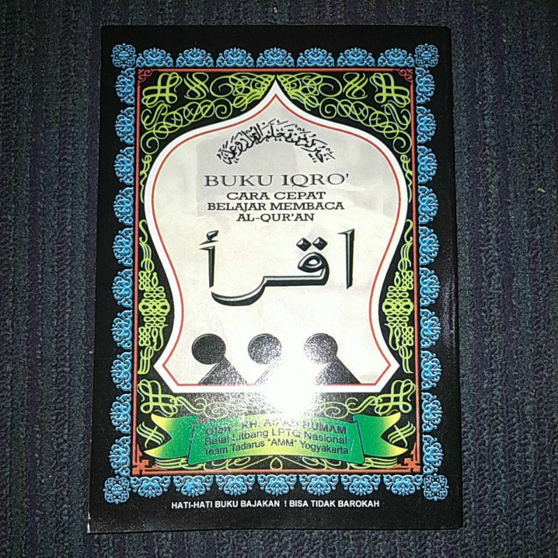 Jual Iqro' - Buku Iqro' Besar - Cara Cepat Belajar Membaca Al-Quran ...