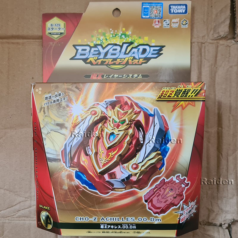 Jual Beyblade Cho Z Achilles B129 Original Takara Tomy Mainan Gasing