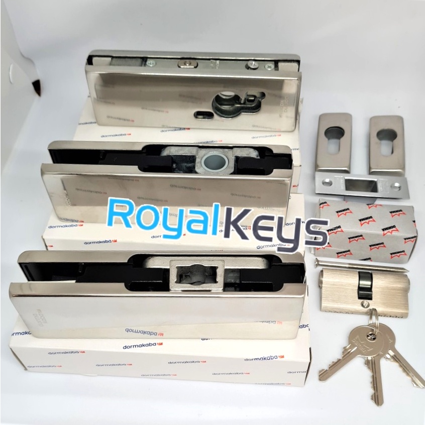 Jual Set Patch Fitting Dorma Dormakaba Kunci Pintu Kaca Pt 10 20 Us 10