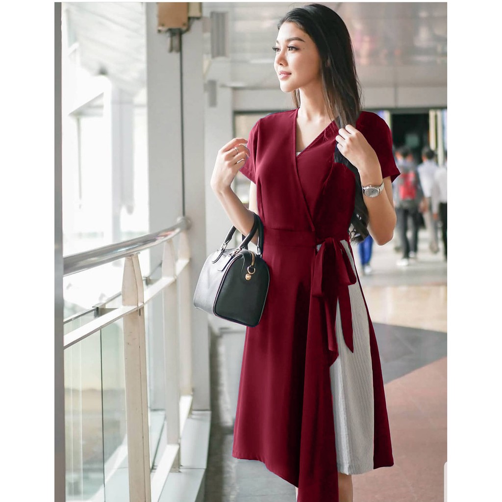 Jual Gaun Natal2025 2026 Dreas Jumbo Baju Dres Ibuibu Pesta Wisuda ...