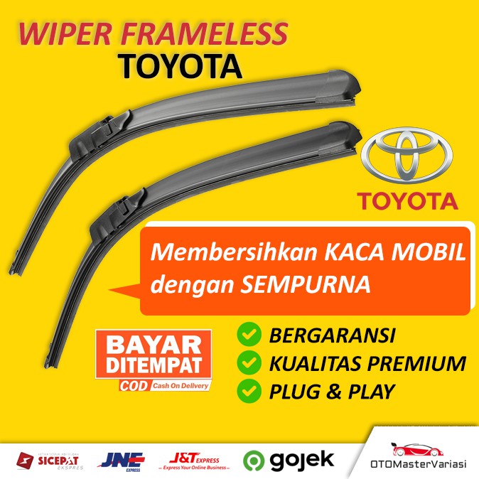 Jual Wiper Kaca Mobil Innova Wiper Innova Reborn Wiper Frameless