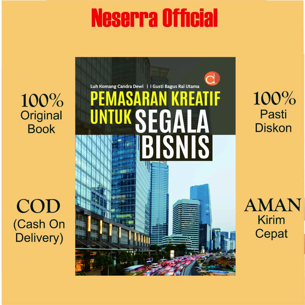 Jual Buku Pemasaran Kreatif Untuk Segala Bisnis - Deepublish | Shopee ...