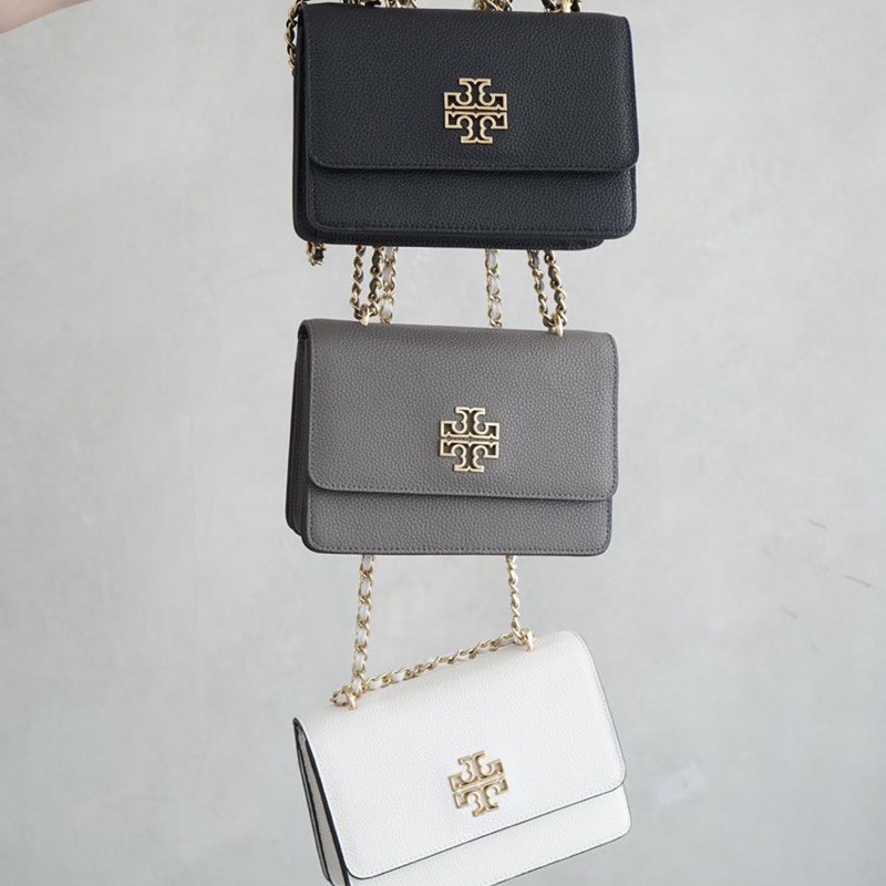 Britten flap shoulder bag tory online burch