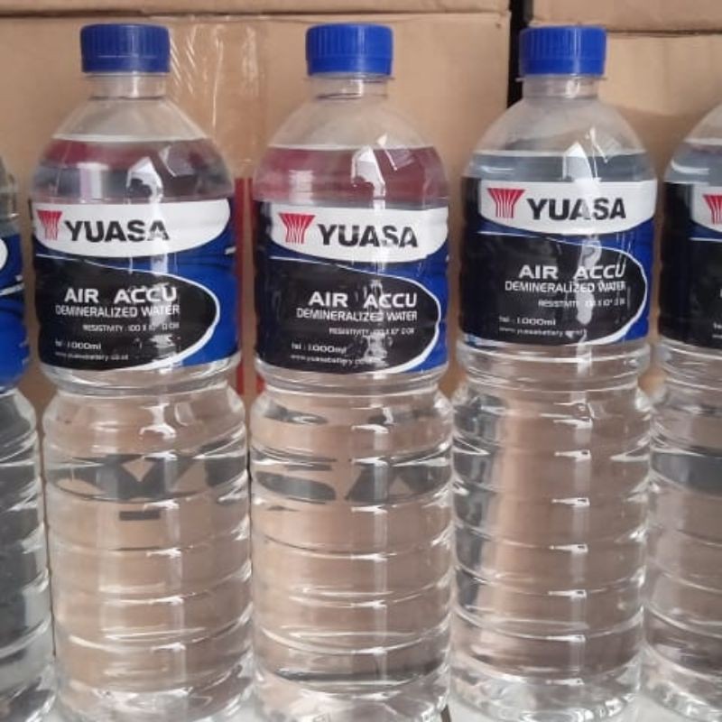 Jual Air Accu Yuasa 1 Liter Original Biru Shopee Indonesia 1151