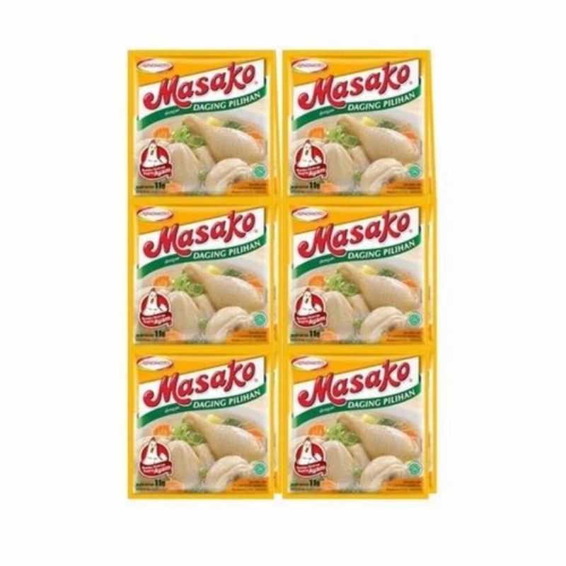 Jual Masako Renceng 9gr sct isi 12sachet 1 renceng rasa Sapi/Ayam ...