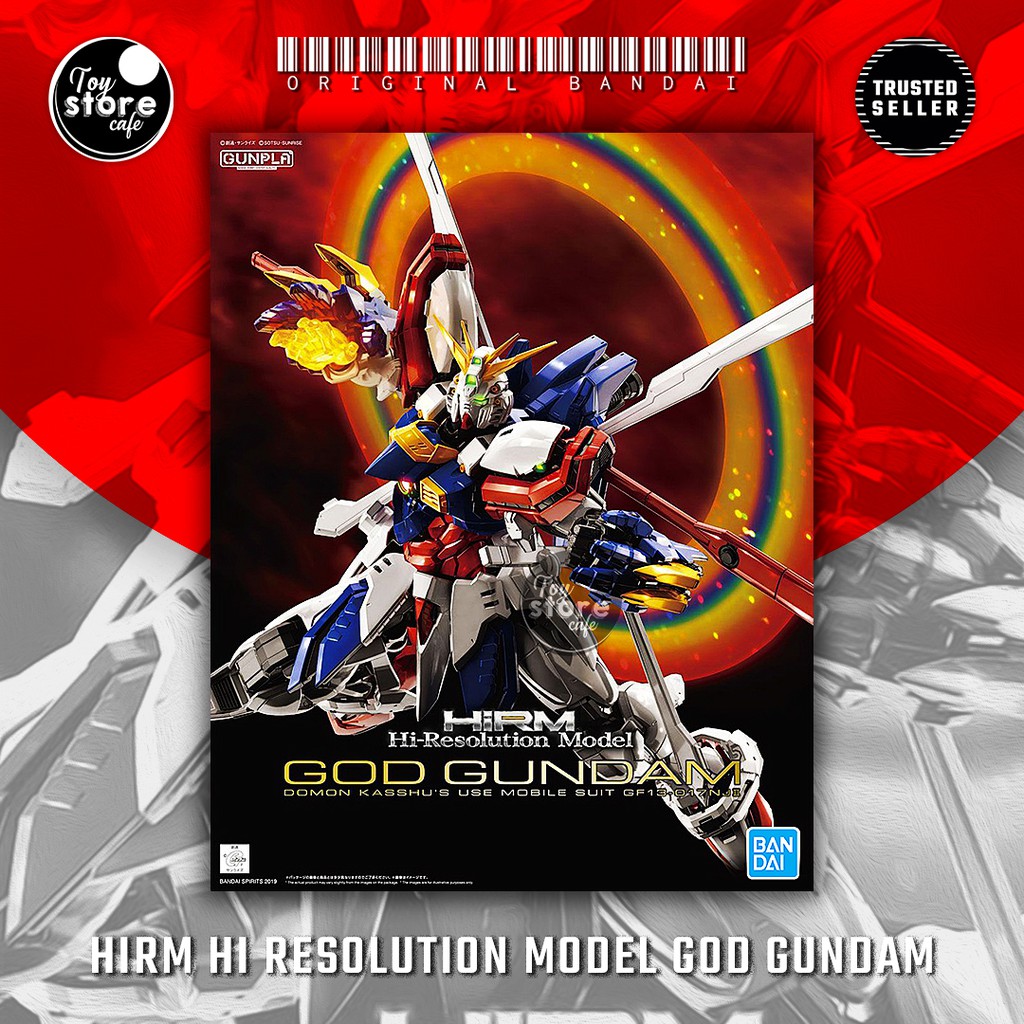 Jual HiRM Hi Resolution Model God Gundam - Hi Res God - ORIGINAL GUNDAM ...