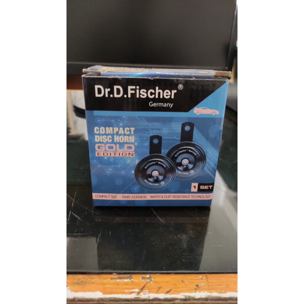 Jual KLAKSON COMPACT DISC 12V DR D FISCHER GERMANY ORIGINAL | Shopee ...