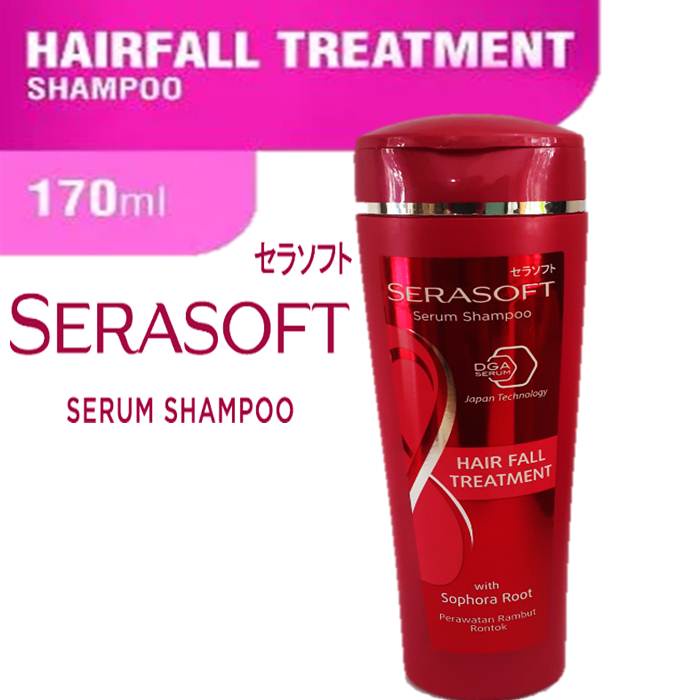 Jual Serasoft Serum Shampoo Hair Fall Treatment Perawatan Rambut Rontok ...
