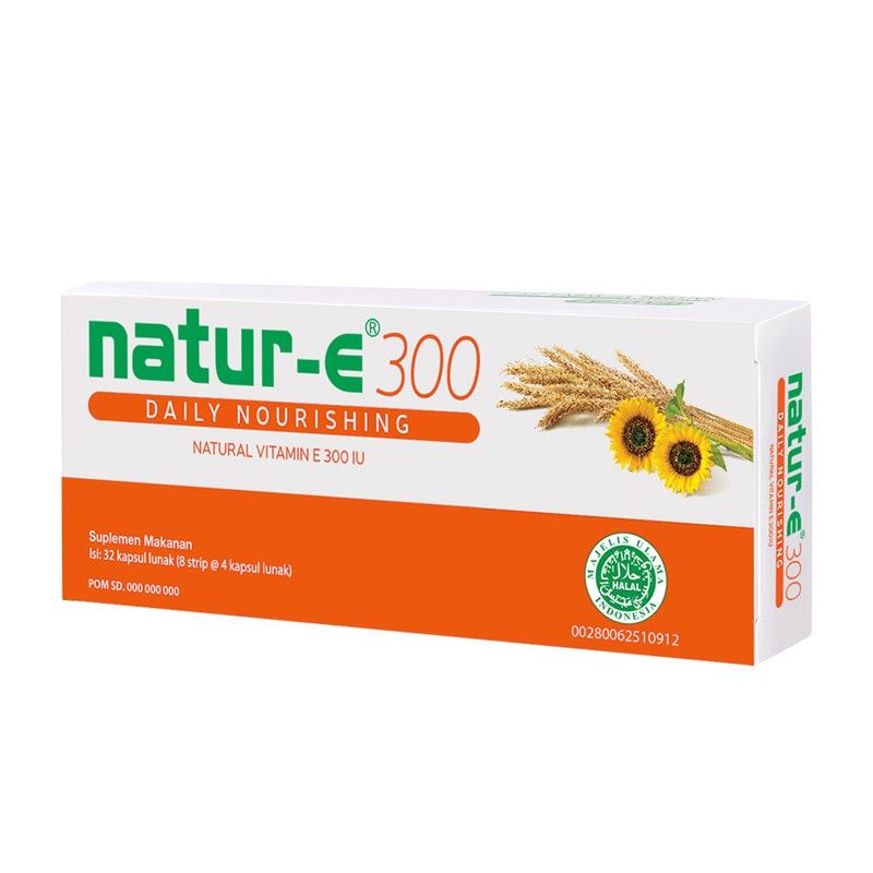 Jual NATURE Daily Nourishing Natural Vitamin E 300IU 32 Kapsul